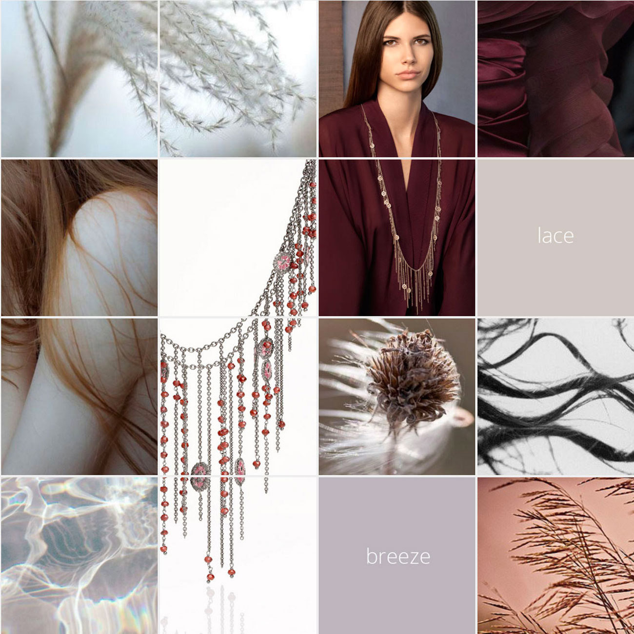 Collezione Faste Moodboard | ECLAT Preziosi