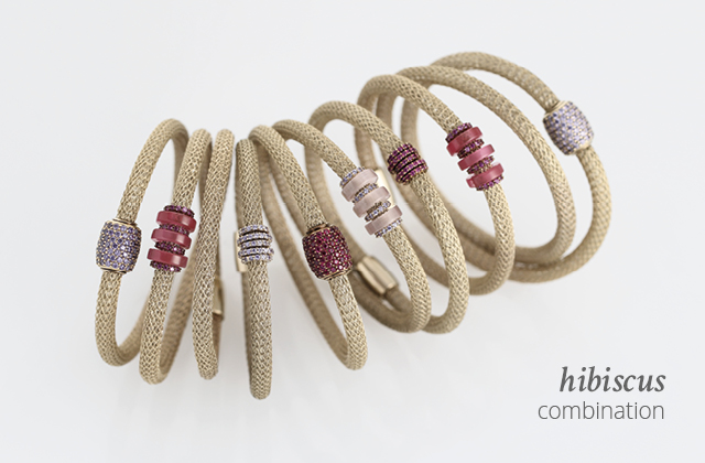Silver Combination LOL Hibiscus | ECLAT Preziosi
