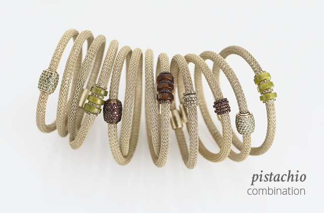 Silver Combination LOL Pistacchio | ECLAT Preziosi