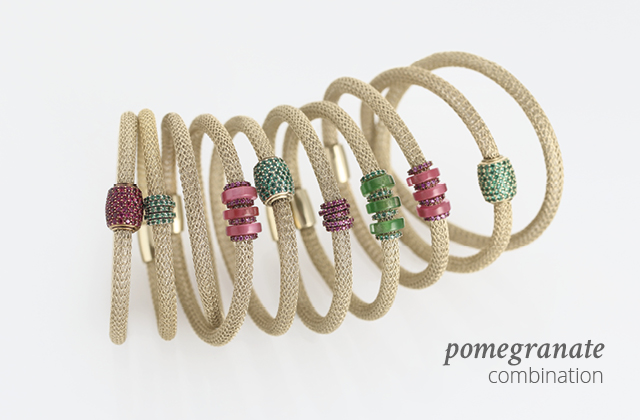 Silver Combination LOL Pomegranate | ECLAT Preziosi