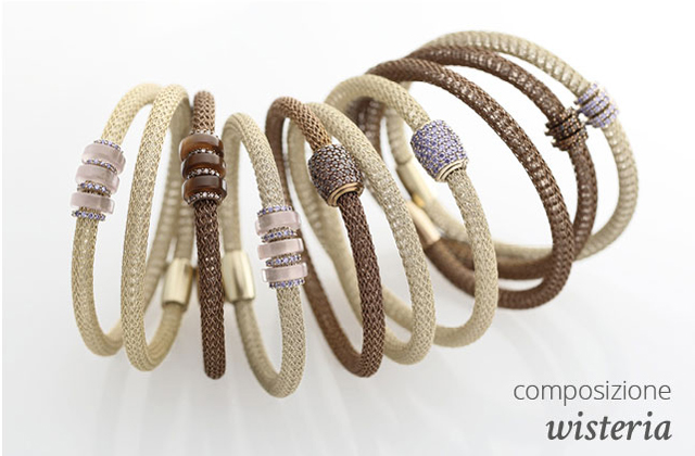 Collezione LOL Bracciali Argento Composizione Wisteria | ECLAT Preziosi