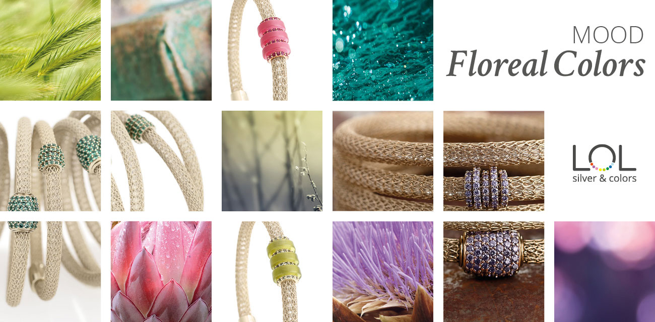 Collezione LOL Moodbard Flower Colors | ECLAT Preziosi
