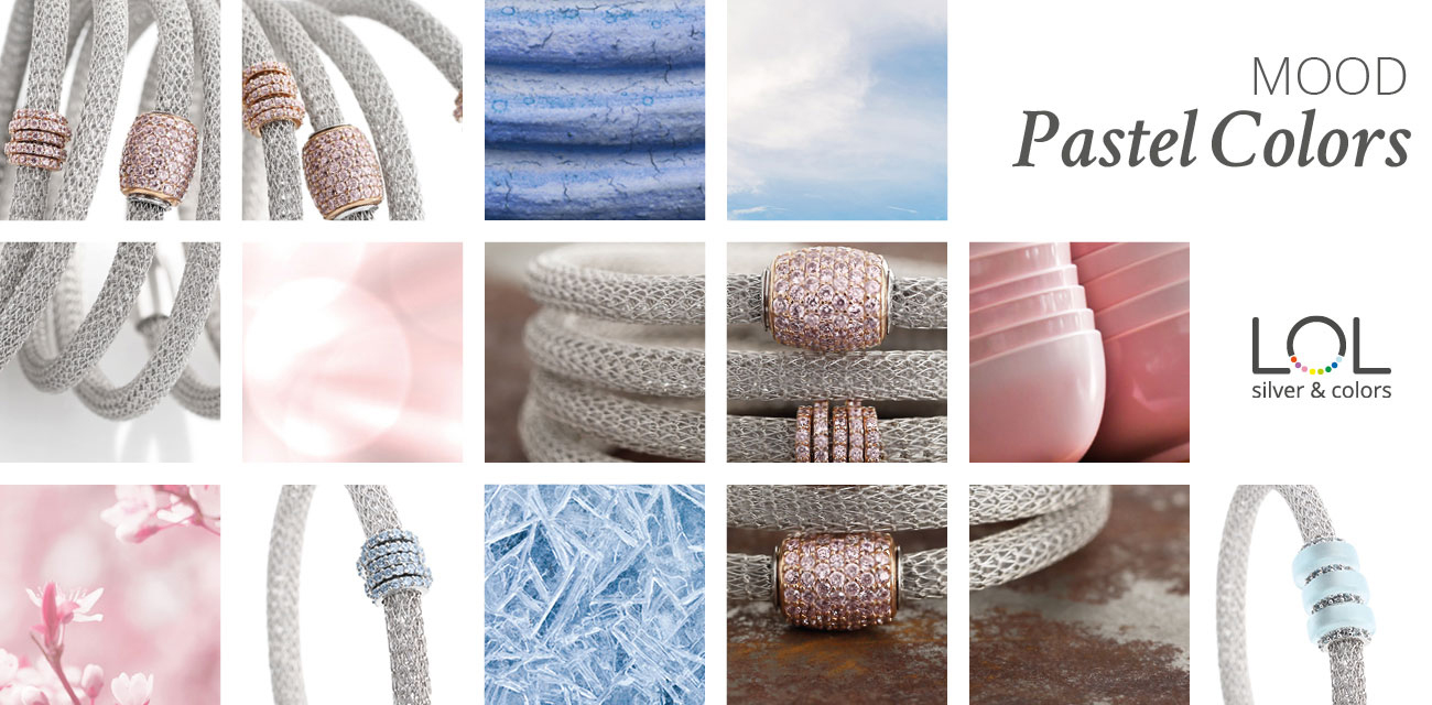 Collezione LOL Moodboard Pastel Colors | ECLAT Preziosi