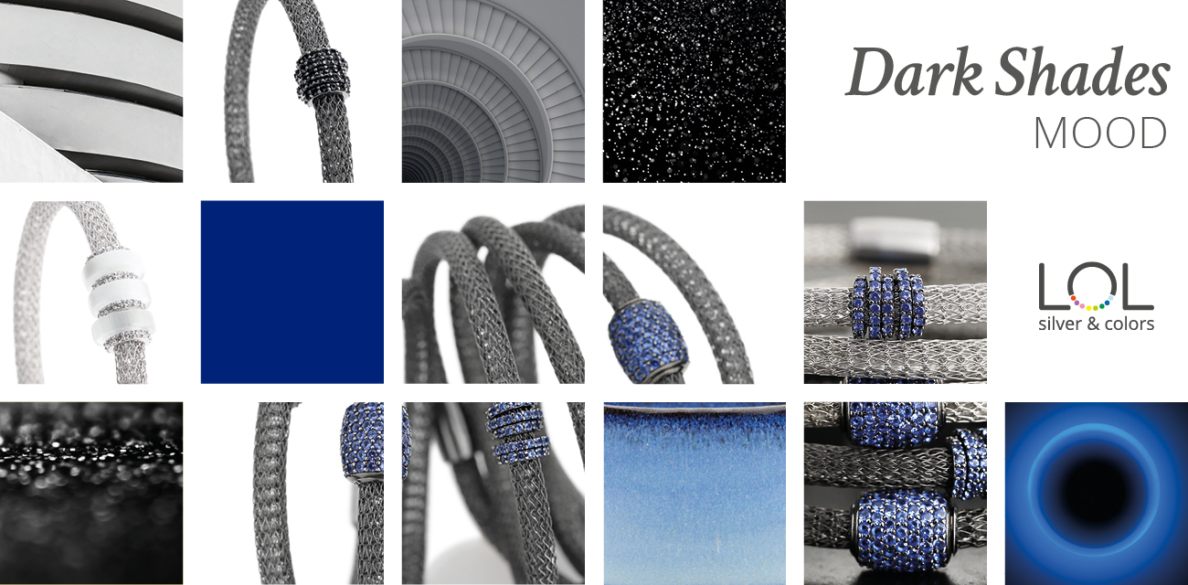 LOL Dark Shades Collection Moodboard | ECLAT Preziosi