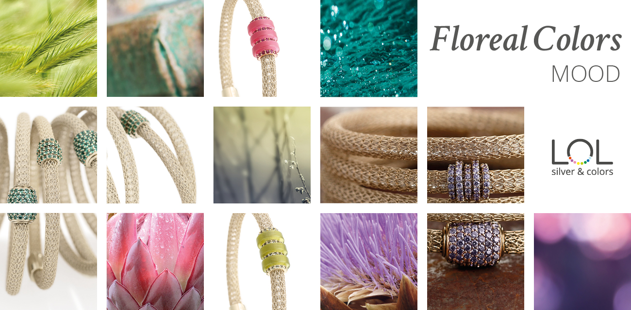 LOL Floreal Color Collection Moodboard | ECLAT Preziosi