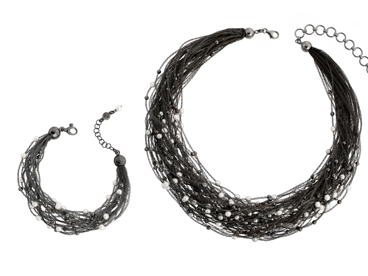 Collezione Verve Bracciale Collana Argento 52 | ECLAT Preziosi
