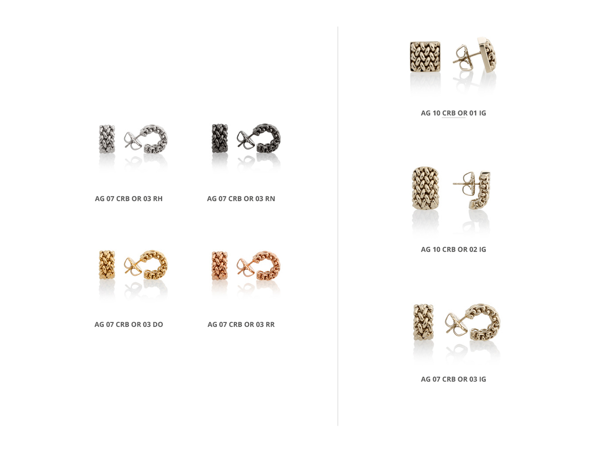 Collezione Chicco Orecchini Argento 15 | ECLAT Preziosi