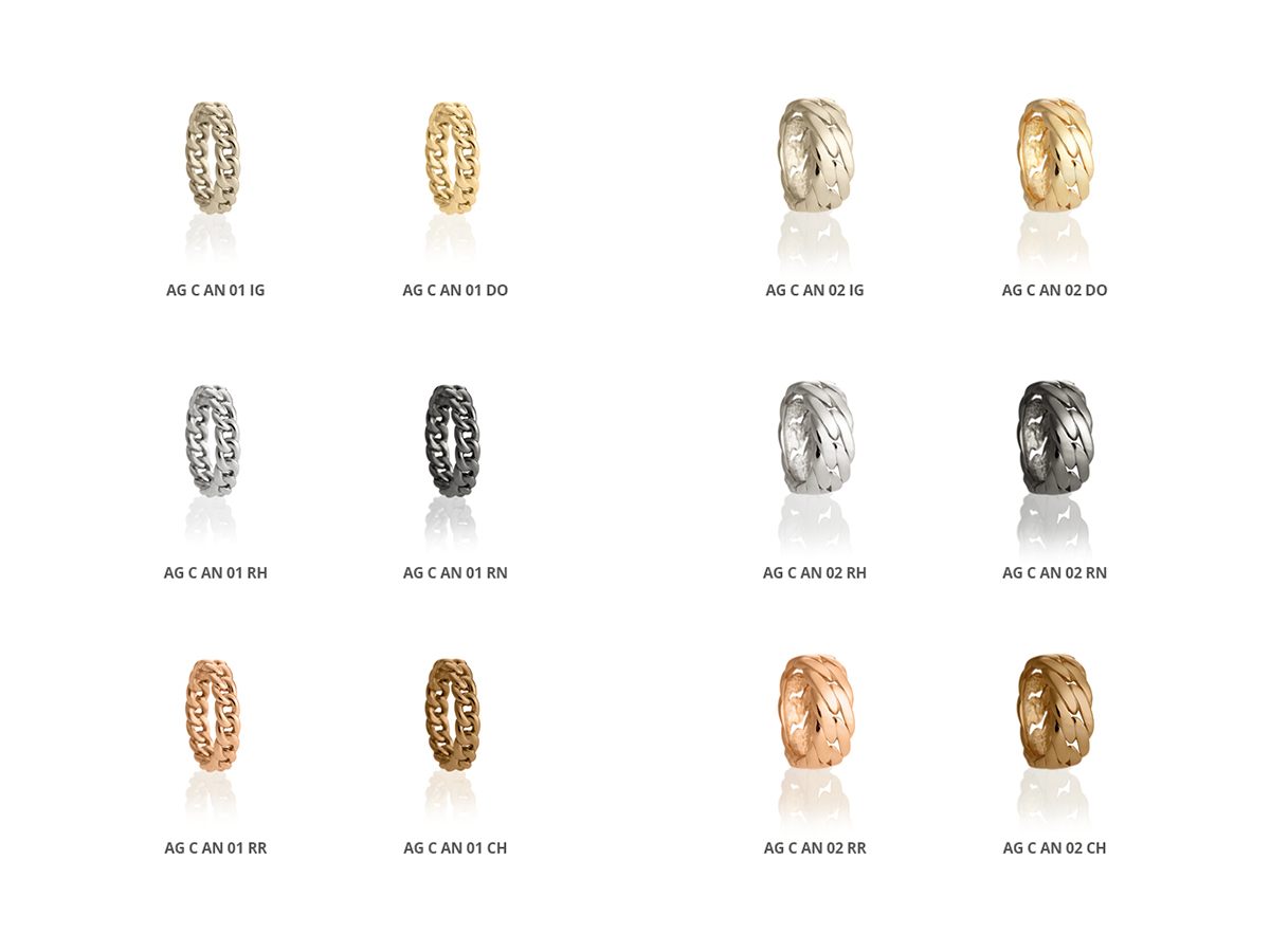 Silver Rings Classic Collection 156 | ECLAT Preziosi