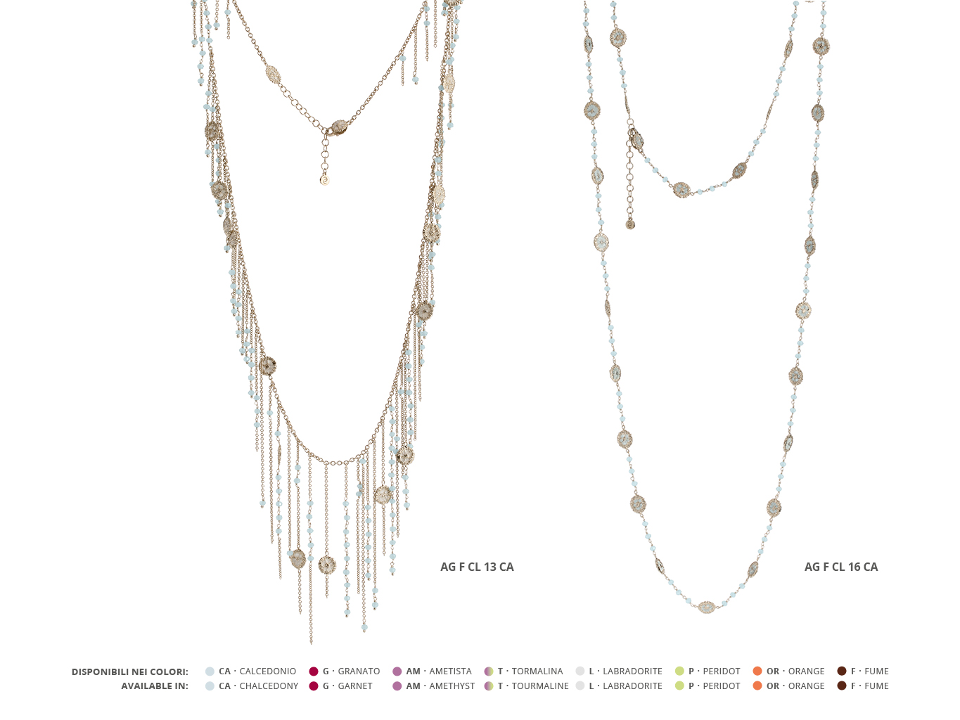 Collezione Faste Collane Argento 48 | ECLAT Preziosi