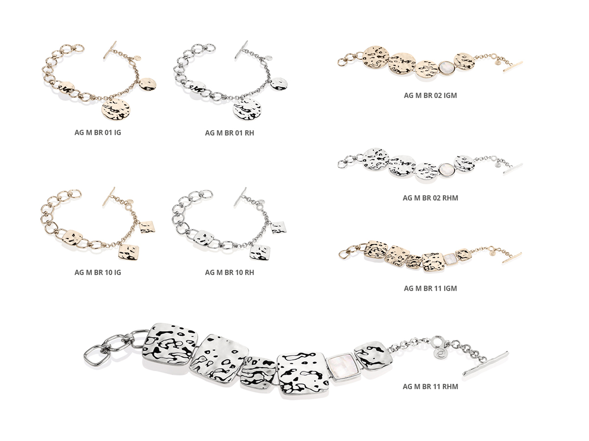 Collezione Flamme Bracciali Argento 91 | ECLAT Preziosi