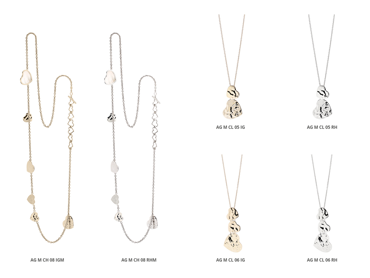 Collezione Flamme Collane Argento 88 | ECLAT Preziosi