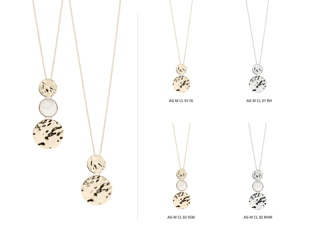 Collane collezione Flamme 2 | Eclat gioielli in argento | Eclat jewels