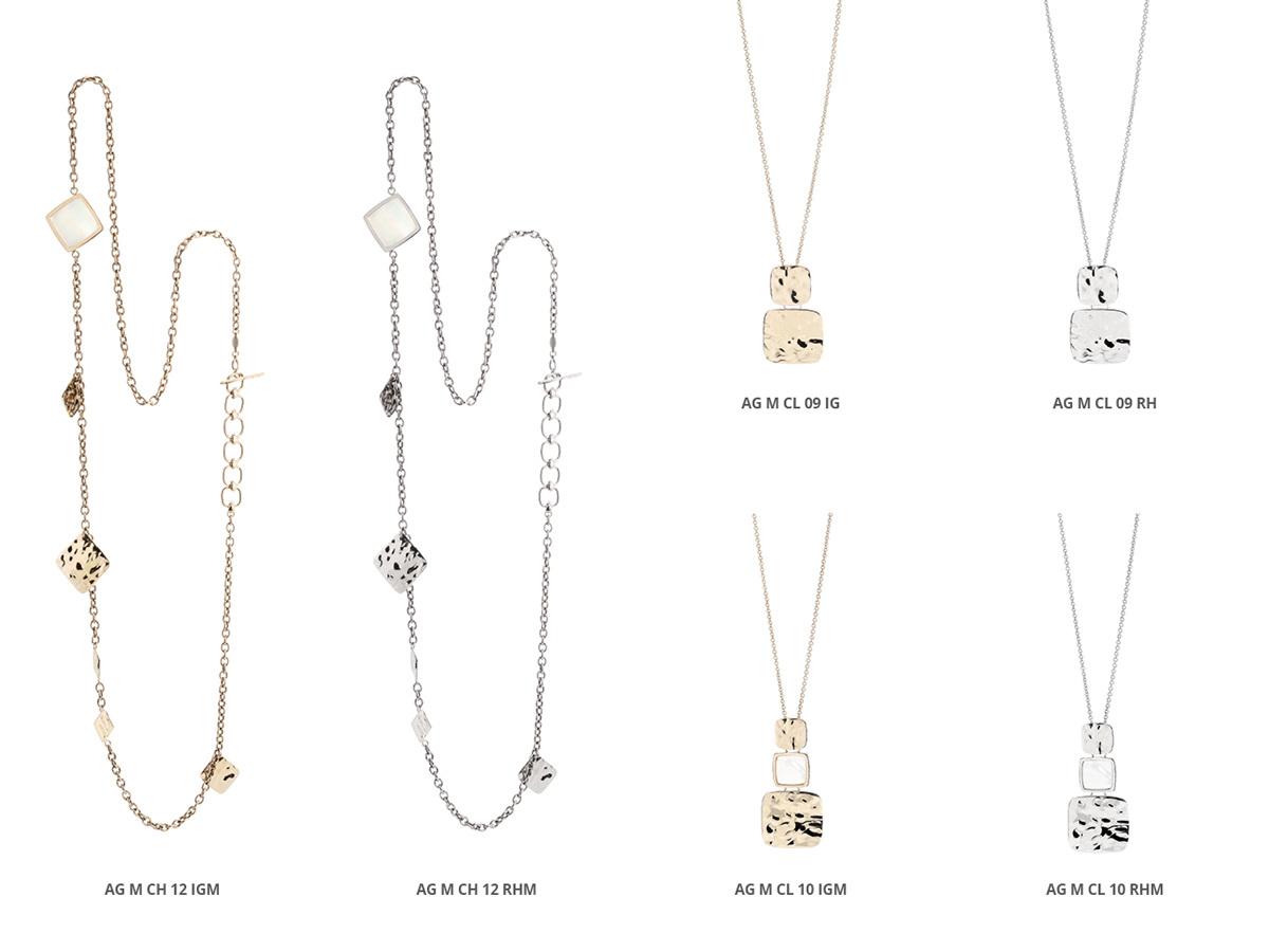 Collezione Flamme Collane Argento 89 | ECLAT Preziosi