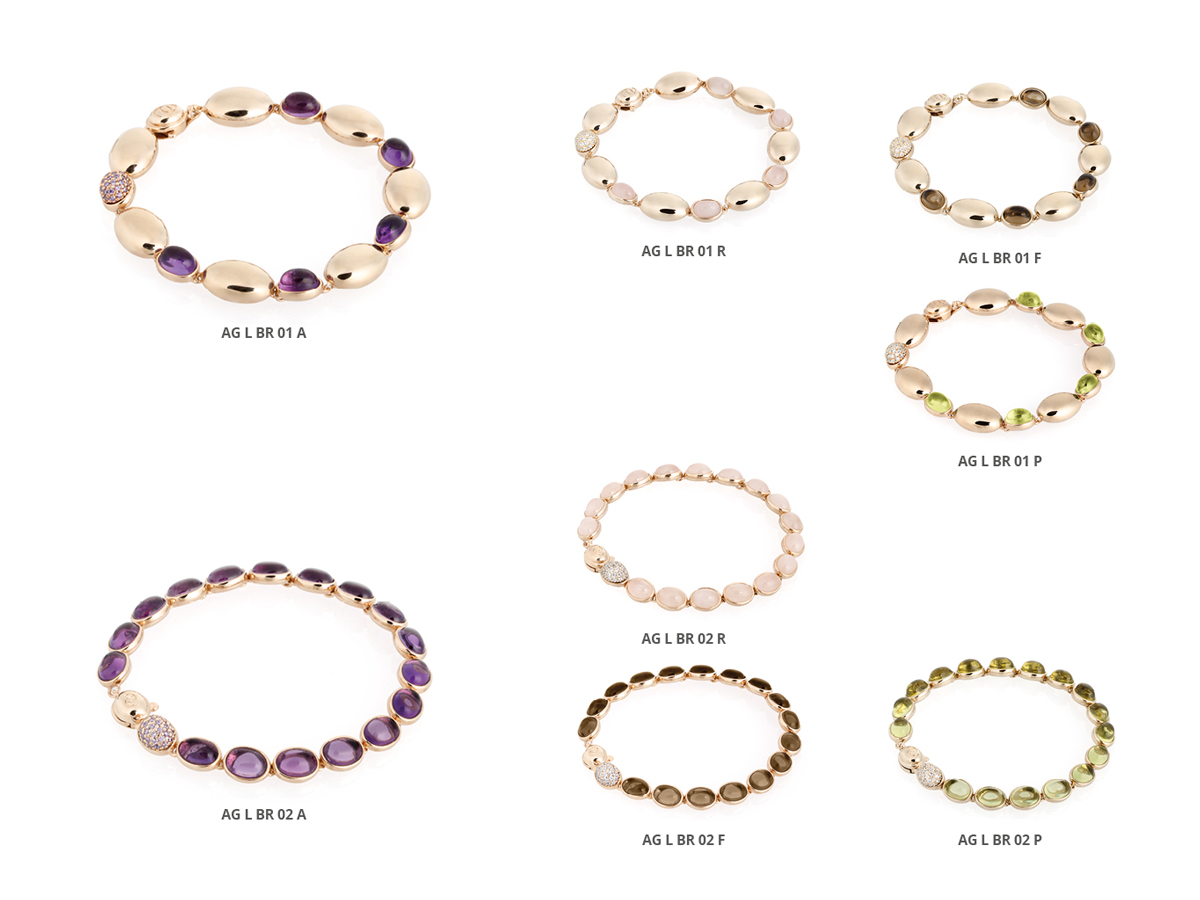 Silver Bracelets Luminescence Collection 124 | ECLAT Preziosi