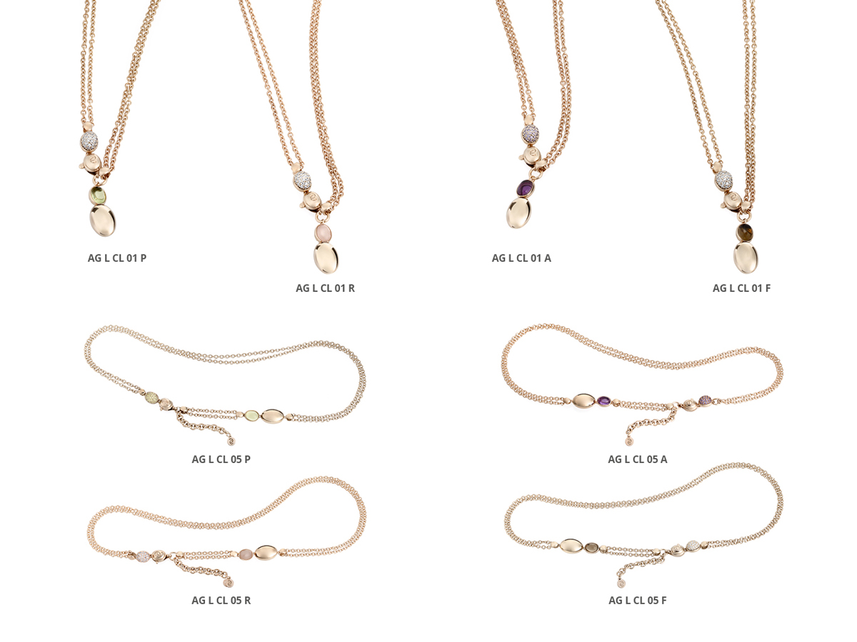 Silver Necklaces Luminescence Collection 123 | ECLAT Preziosi