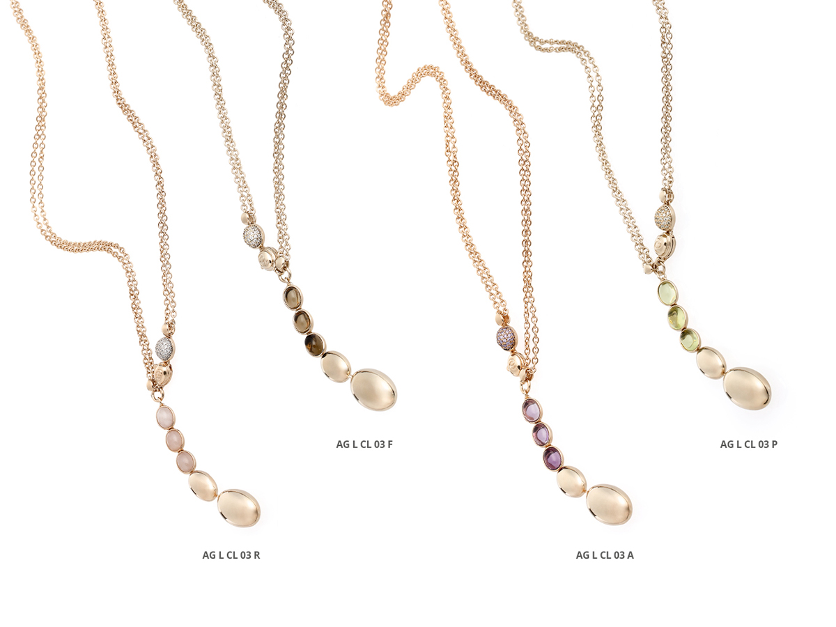 Silver Necklaces Luminescence Collection 121 | ECLAT Preziosi