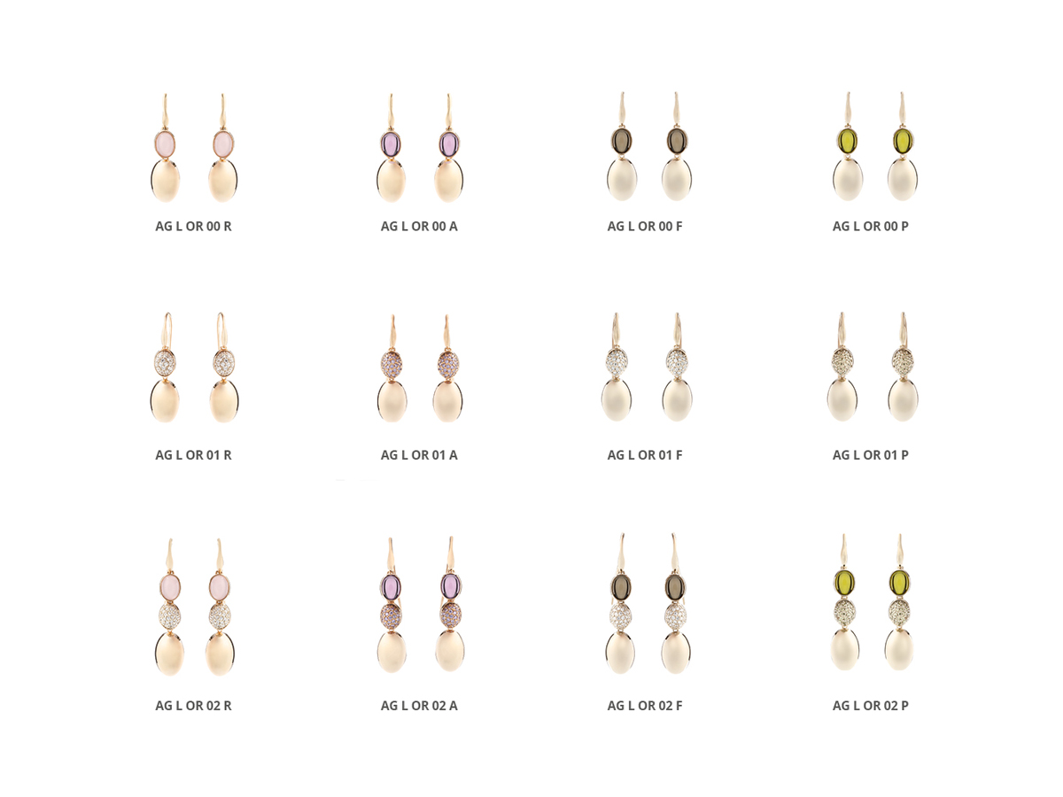 Silver Earrings Luminescence Collection 120 | ECLAT Preziosi