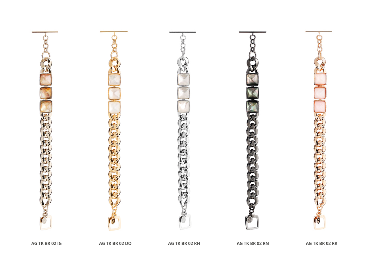 Collezione Tank Bracciali Argento 74 | ECLAT Preziosi