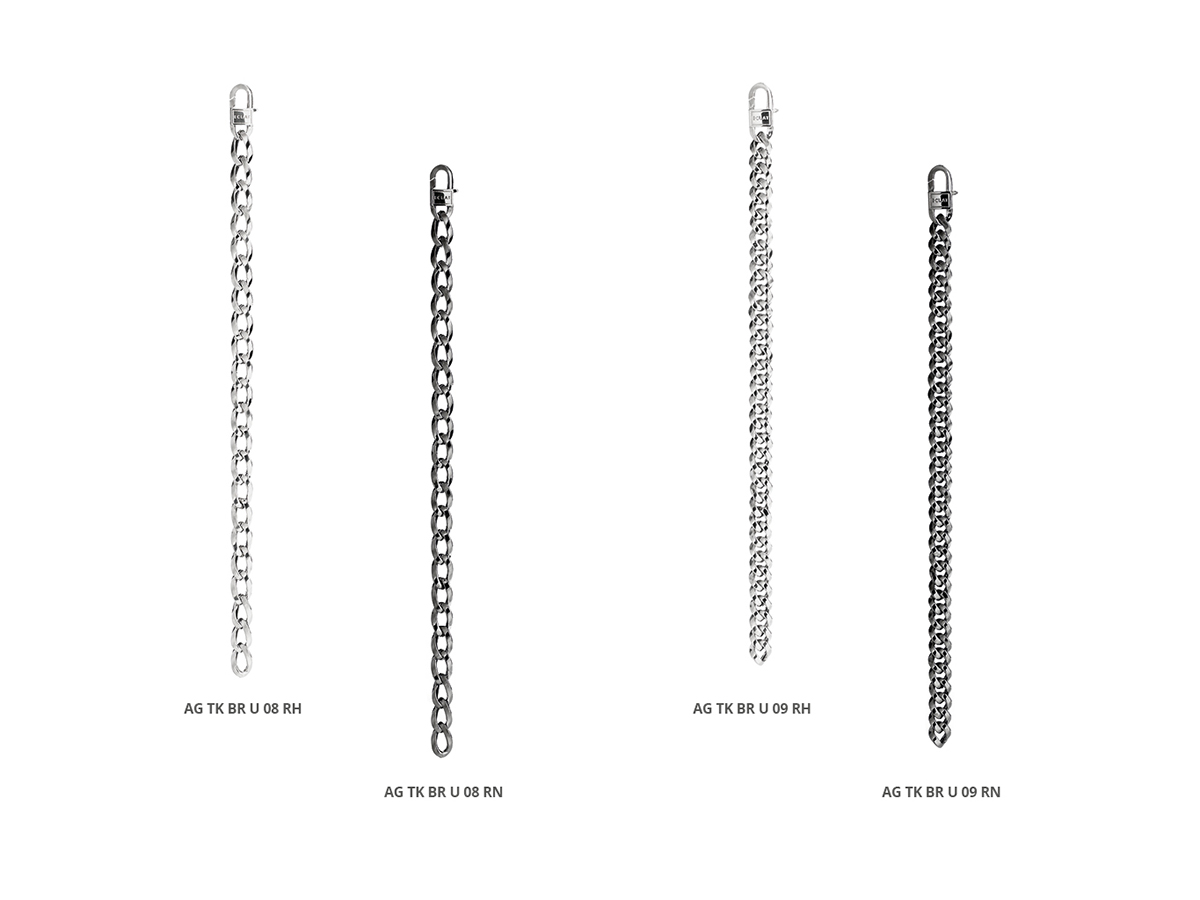 Collezione Tank Bracciali Argento 71 | ECLAT Preziosi