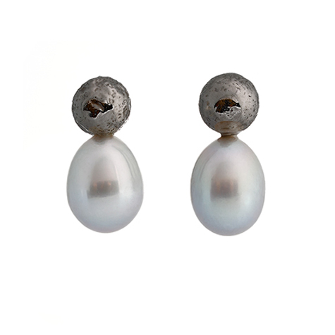 Collezione Boule Pearl Orecchini Argento | ECLAT Preziosi