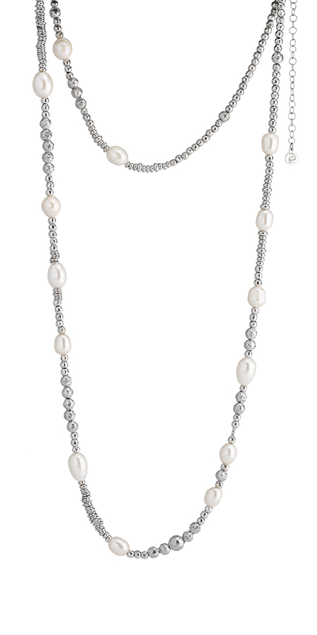 Collezione Boule Pearl Collana Argento 07 | ECLAT Preziosi