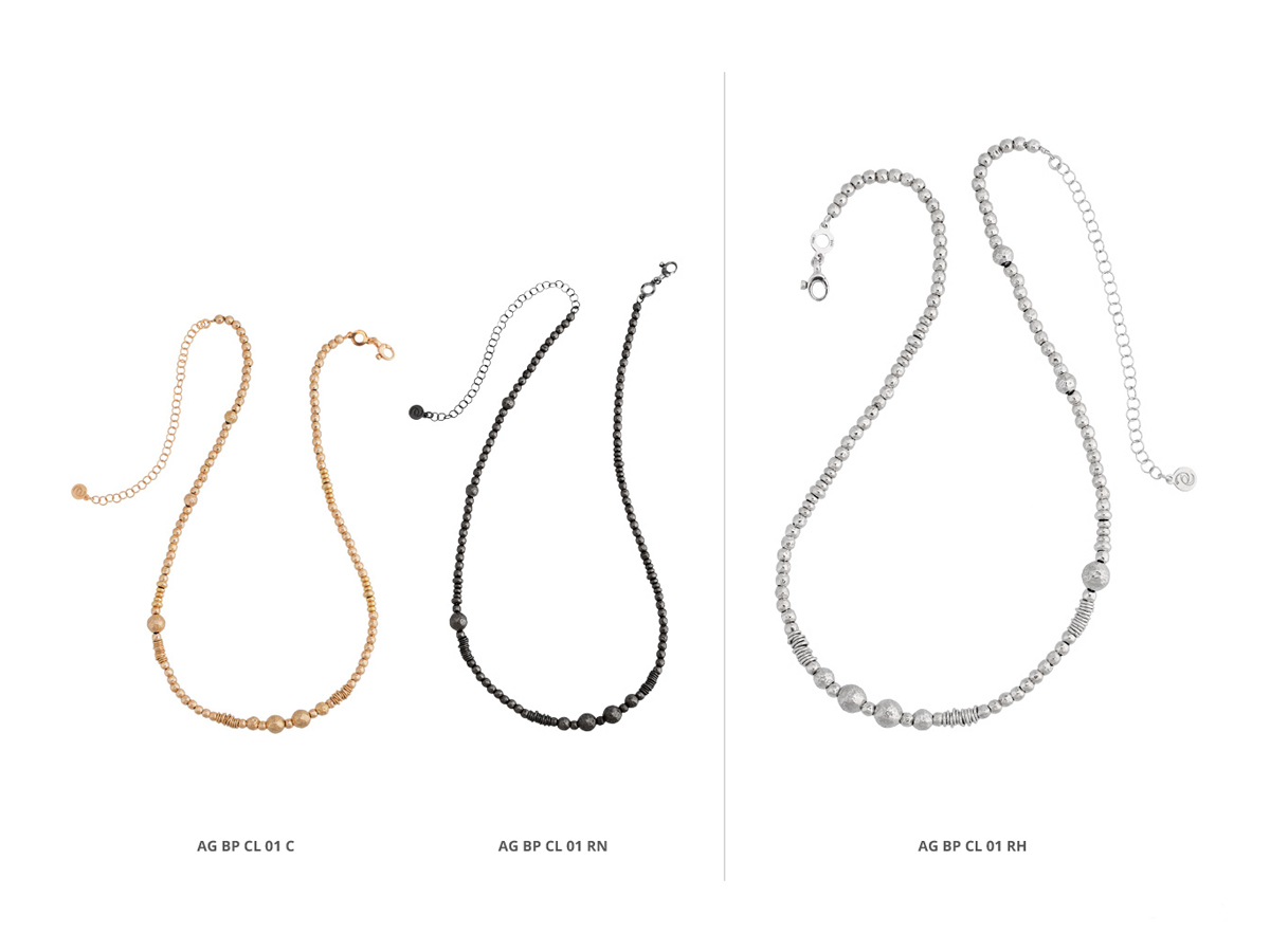 Collezione Boule Pearl Collane Argento 21 | ECLAT Preziosi